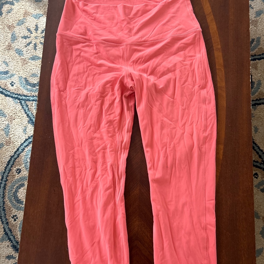 lululemon athletica Pink Coral High-Rise Leggings